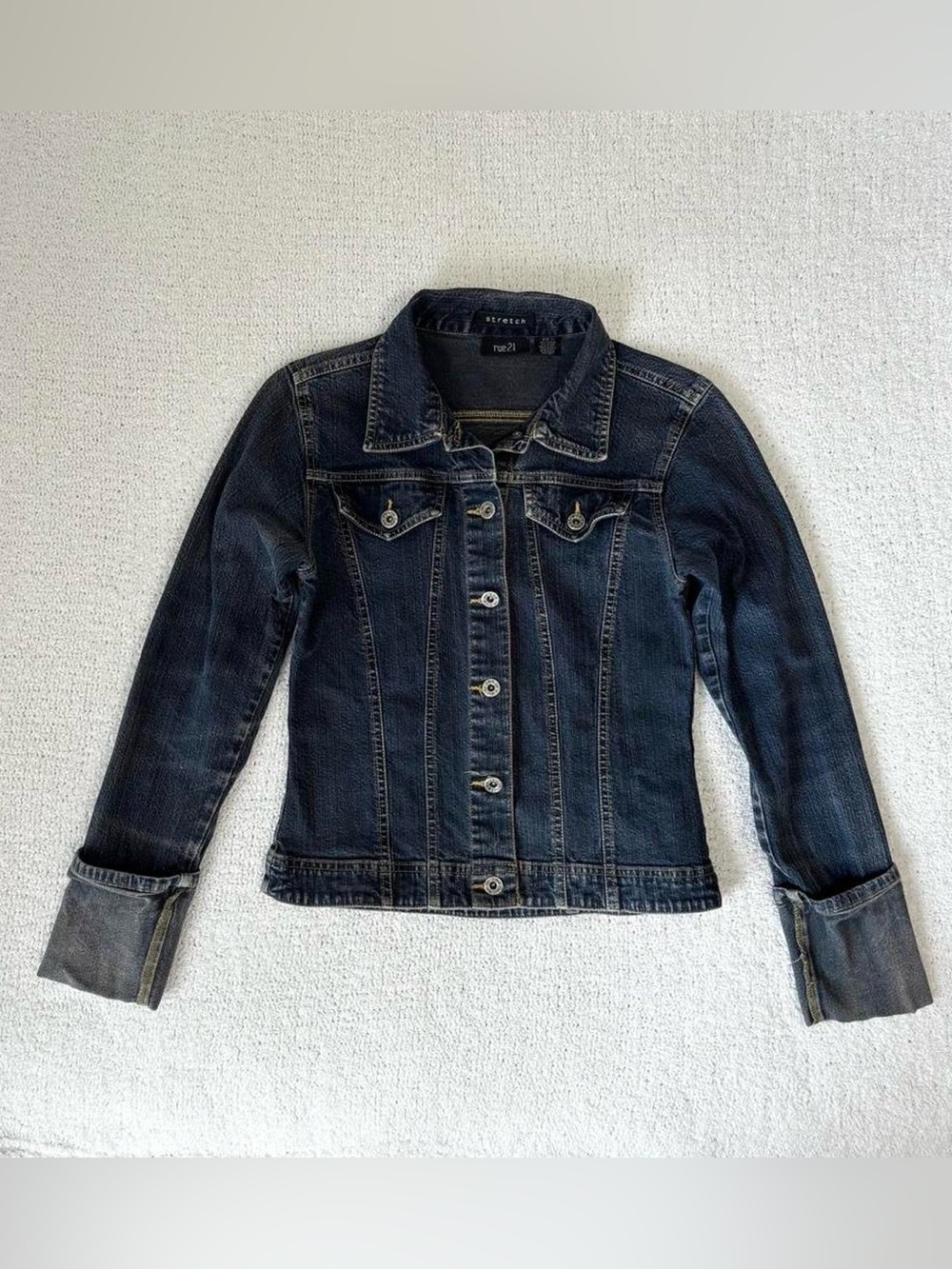 Rue21 Women's Dark Wash Denim Jacket
